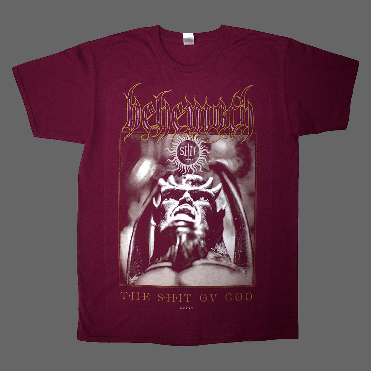 Behemoth - The Shit ov God (Maroon) (T-Shirt)