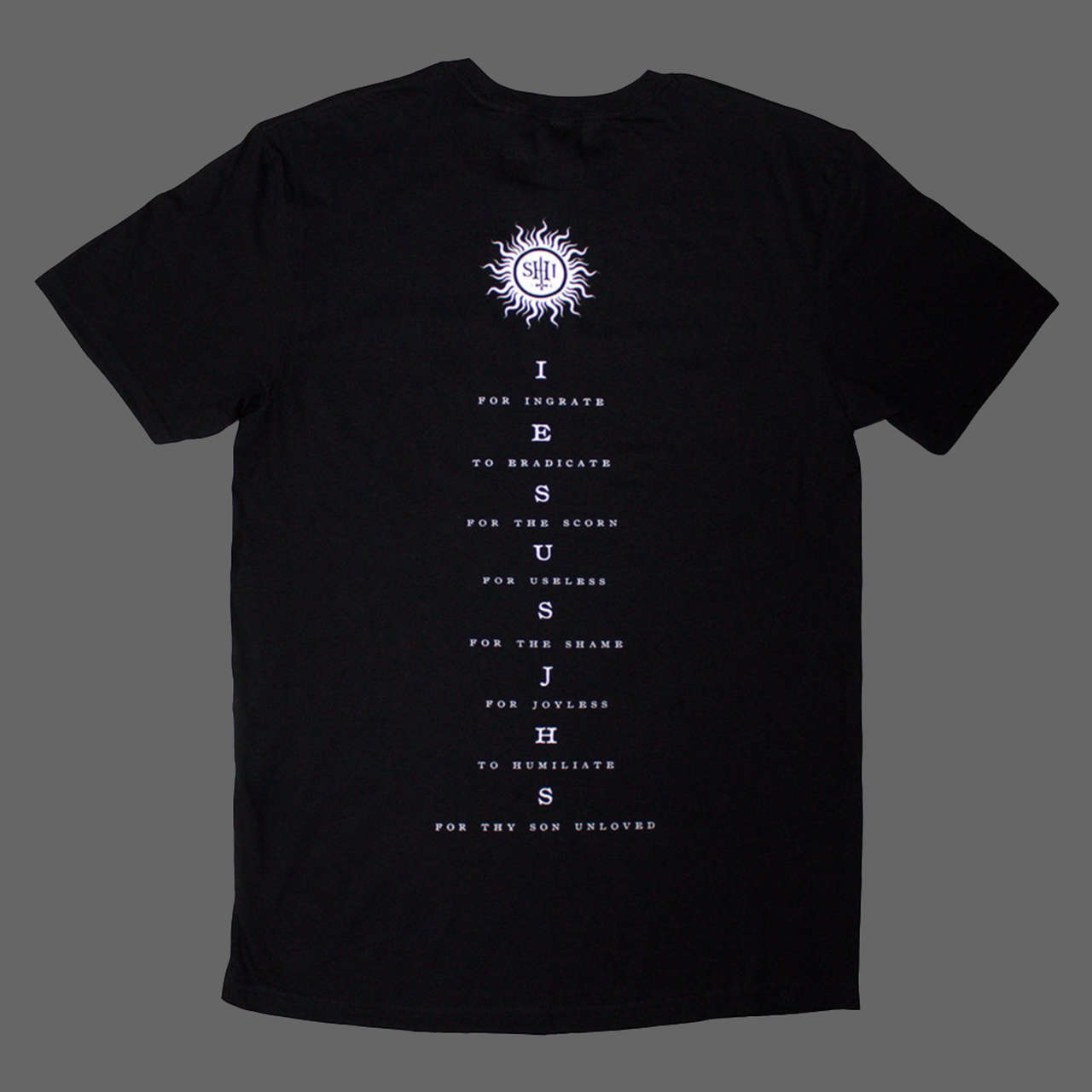 Behemoth - The Shit ov God (Vertical Logo) (T-Shirt) | Todestrieb