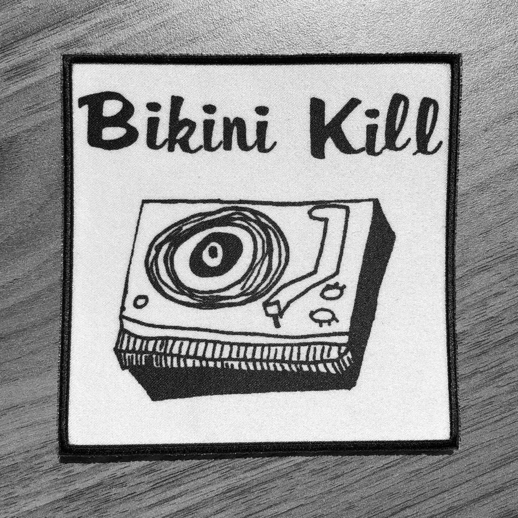 Bikini Kill - The Singles (Printed Patch)