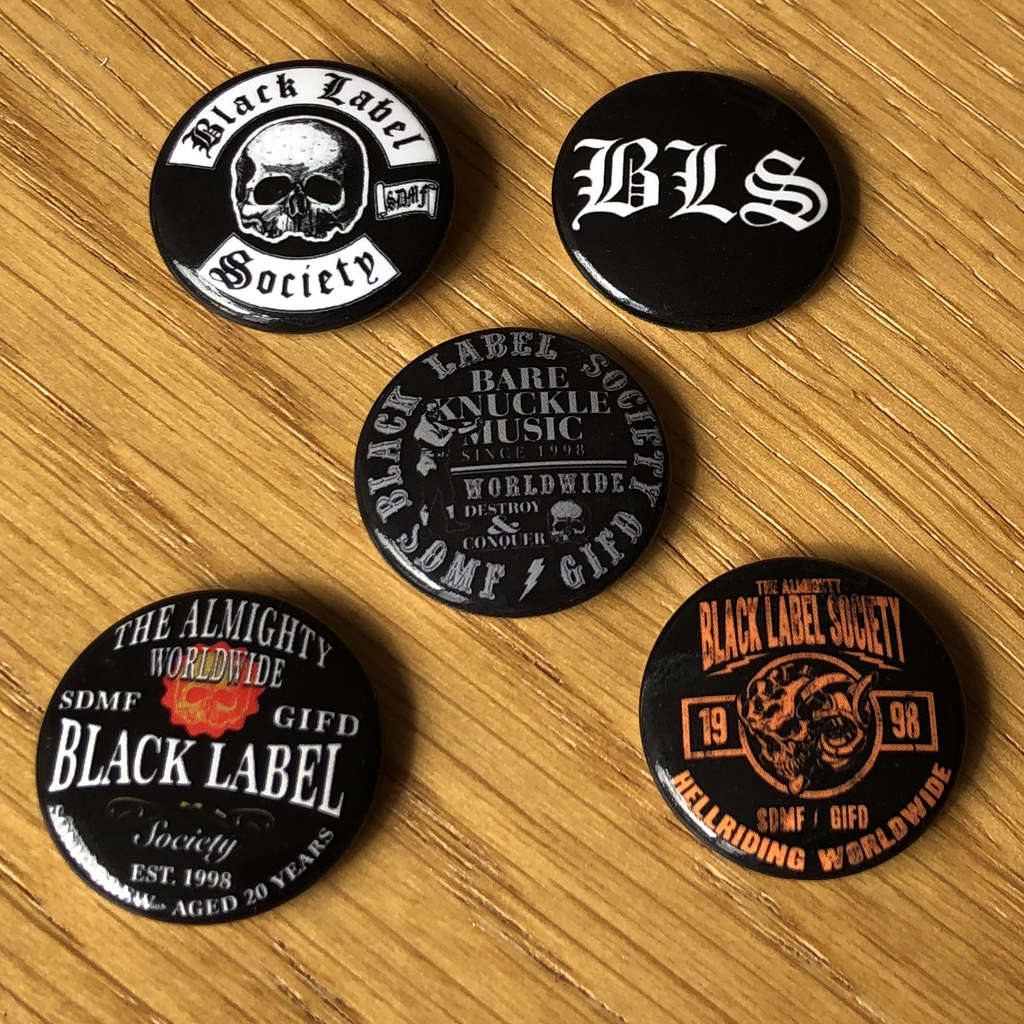 Black Label Society - Logo (Badge Pack)