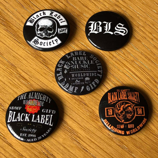 Black Label Society - Logo (Badge Pack)