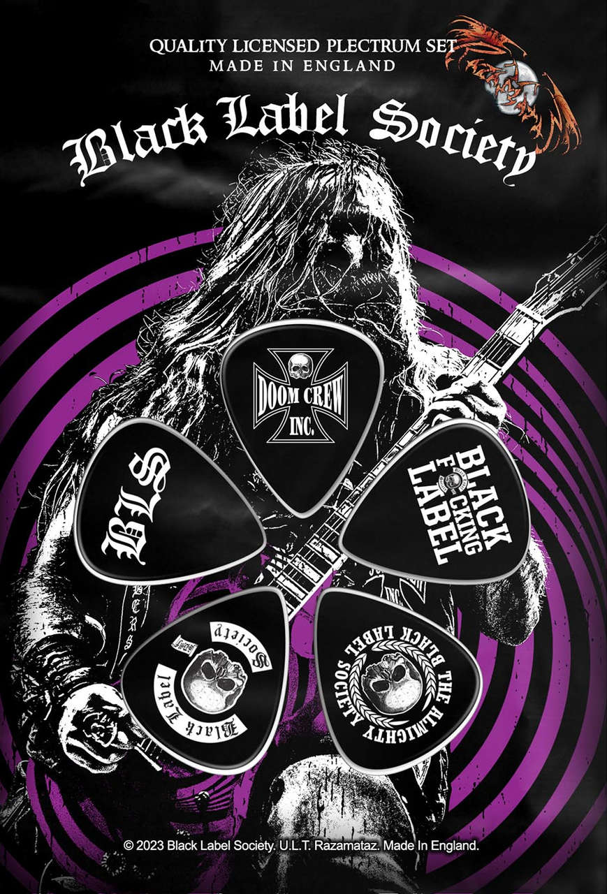 Black Label Society - Logo (Plectrum Pack)