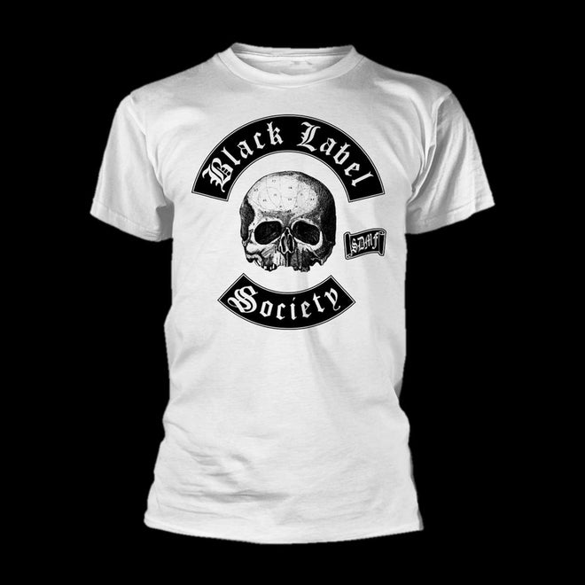 Black Label Society - Skull Logo (White) (T-Shirt)