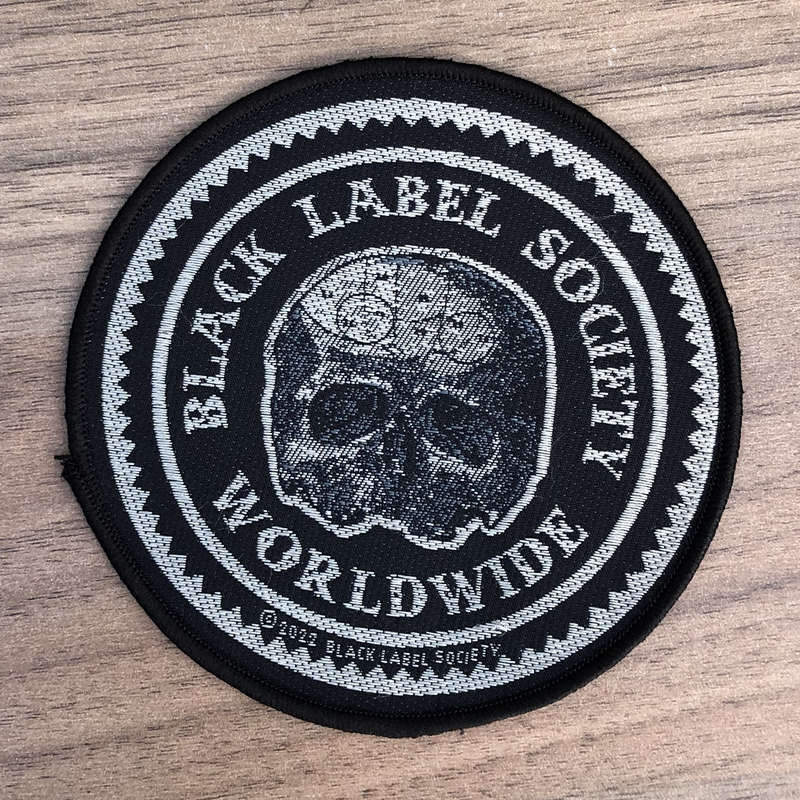Black Label Society - Worldwide (Circle) (Woven Patch)