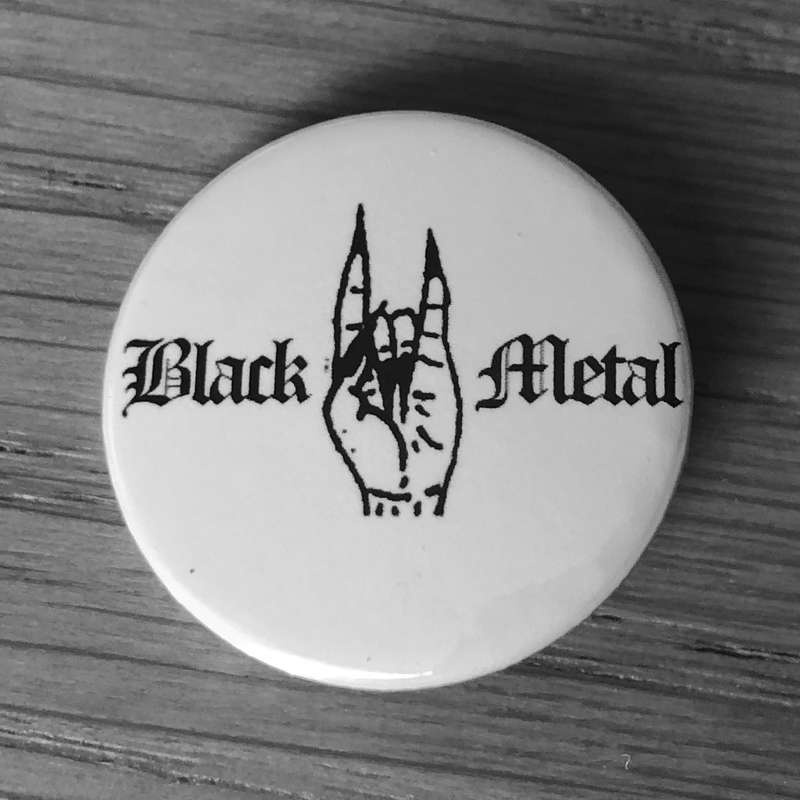 Black Metal (Horns) (Badge)