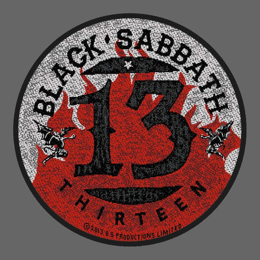 Black Sabbath - 13 (Circle) (Woven Patch)