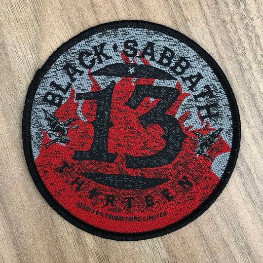 Black Sabbath - 13 (Circle) (Woven Patch)