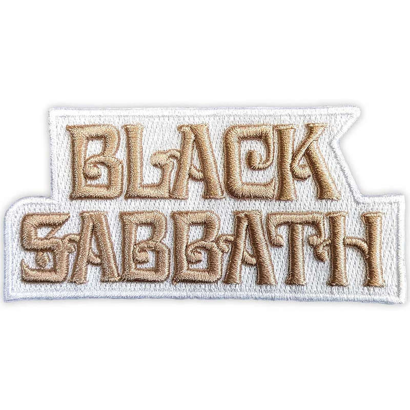 Black Sabbath - Bronze Logo (Embroidered Patch)