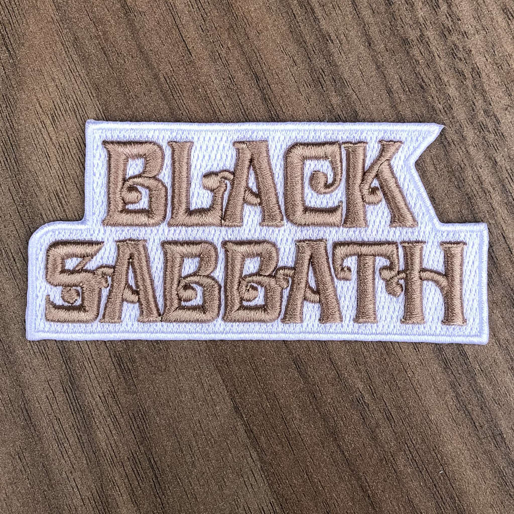 Black Sabbath - Bronze Logo (Embroidered Patch)