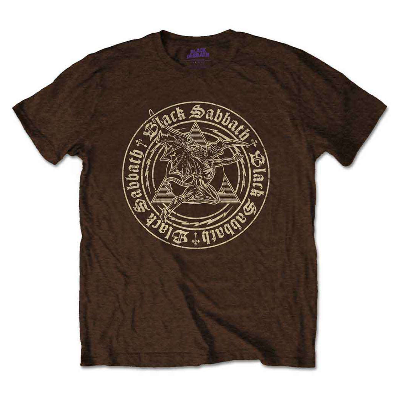 Black Sabbath - Henry Pyramid (Brown) (T-Shirt)