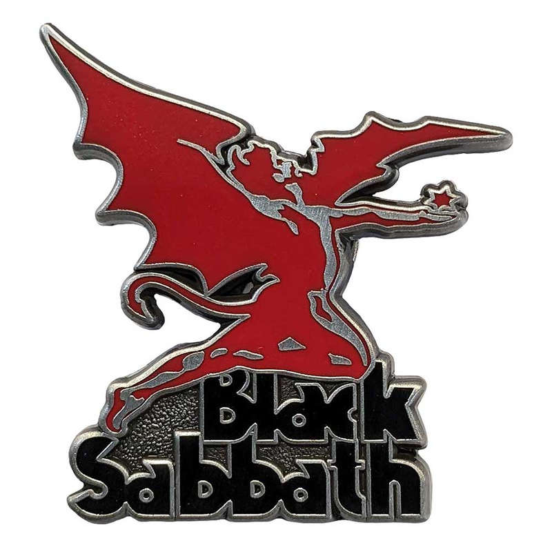 Black Sabbath - Logo & Red Henry (Metal Pin)