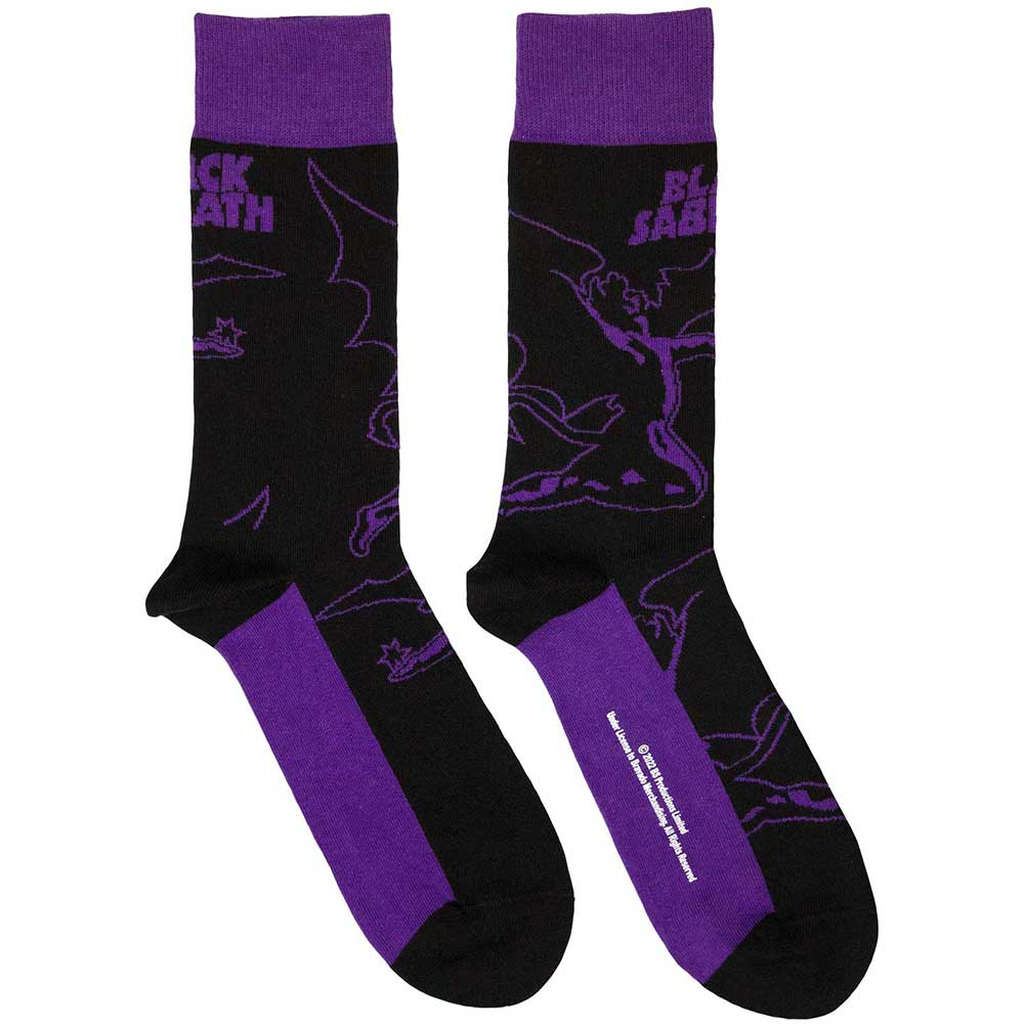 Black Sabbath - Purple Logo & Henry (Socks)