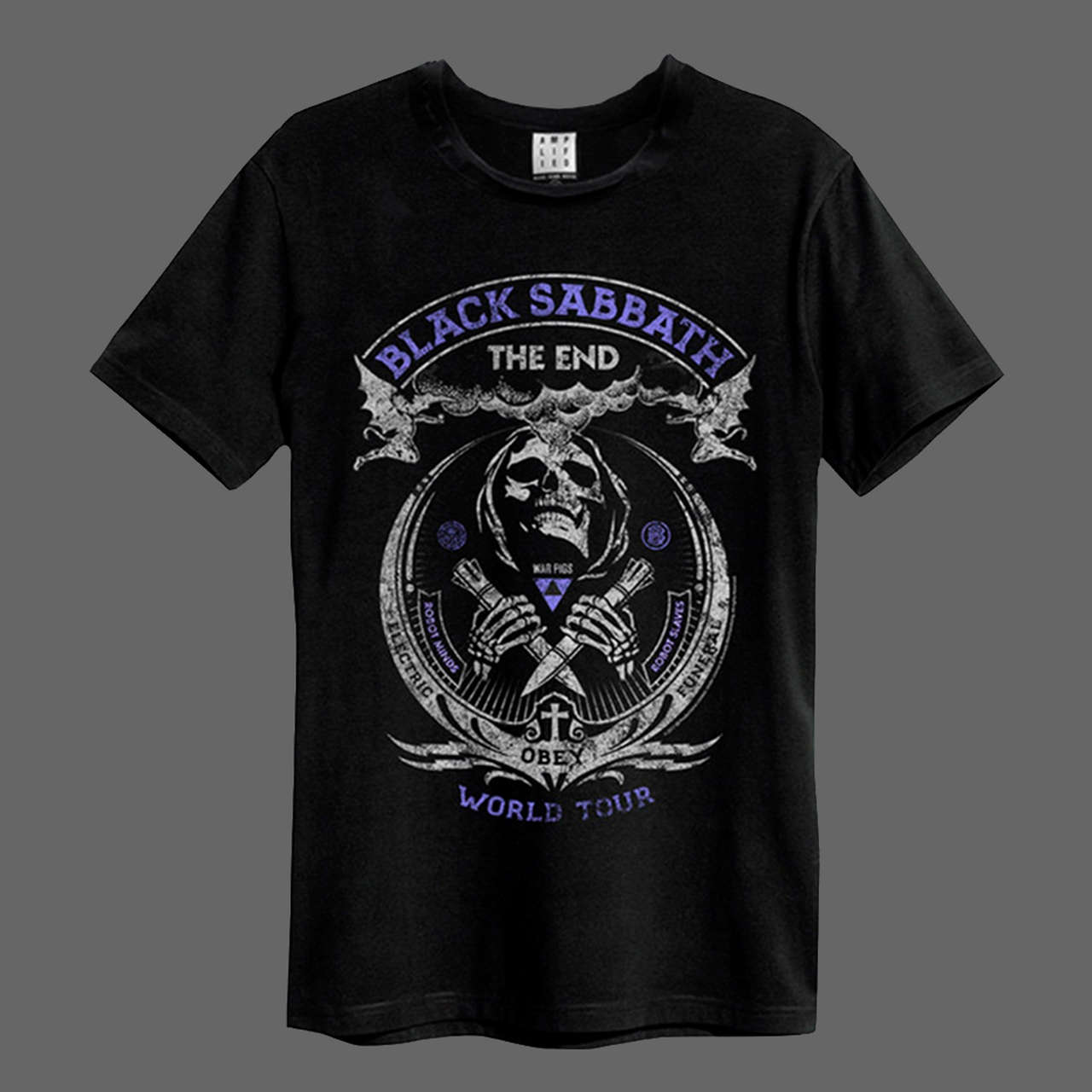 Black Sabbath - The End World Tour (Purple Logo) (T-Shirt)