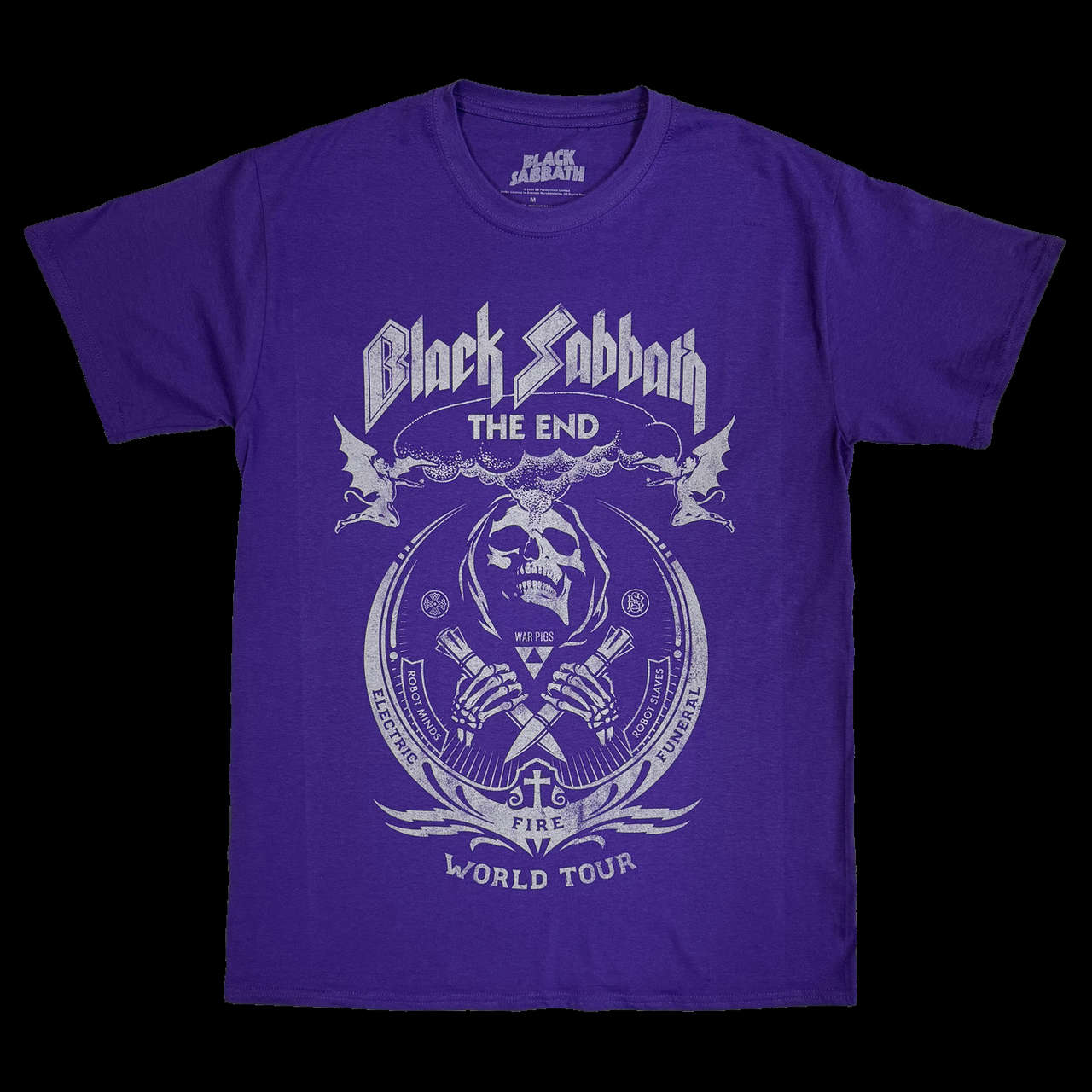 Black Sabbath - The End World Tour (Purple) (T-Shirt)