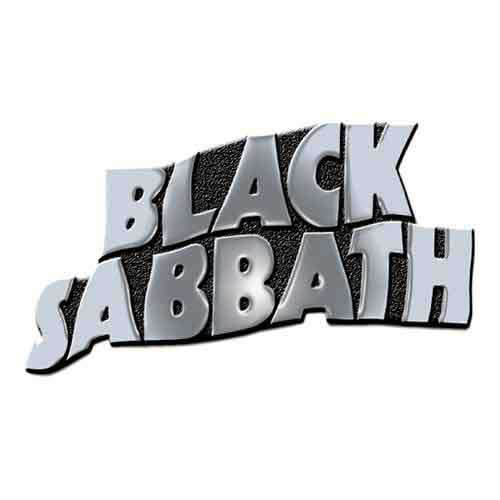 Black Sabbath - White Logo (Metal Pin)