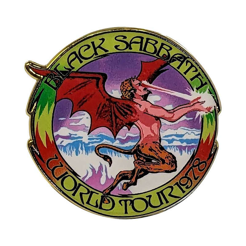 Black Sabbath - World Tour 1978 (Metal Pin)