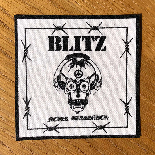 Blitz - Never Surrender (Printed Patch)