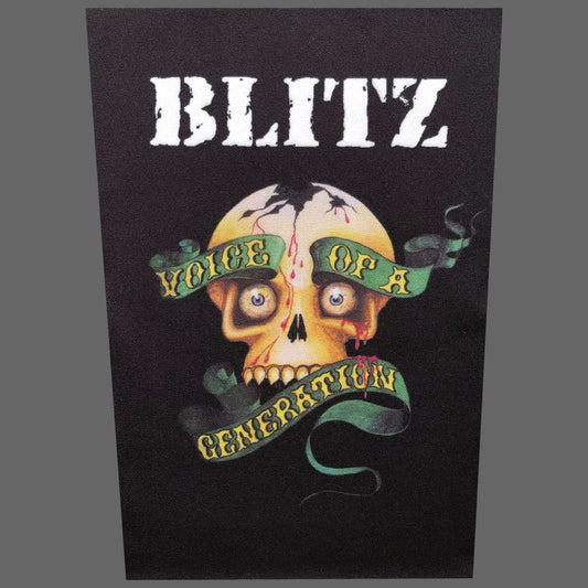 Blitz - Voice of a Generation (Black) (Backpatch)