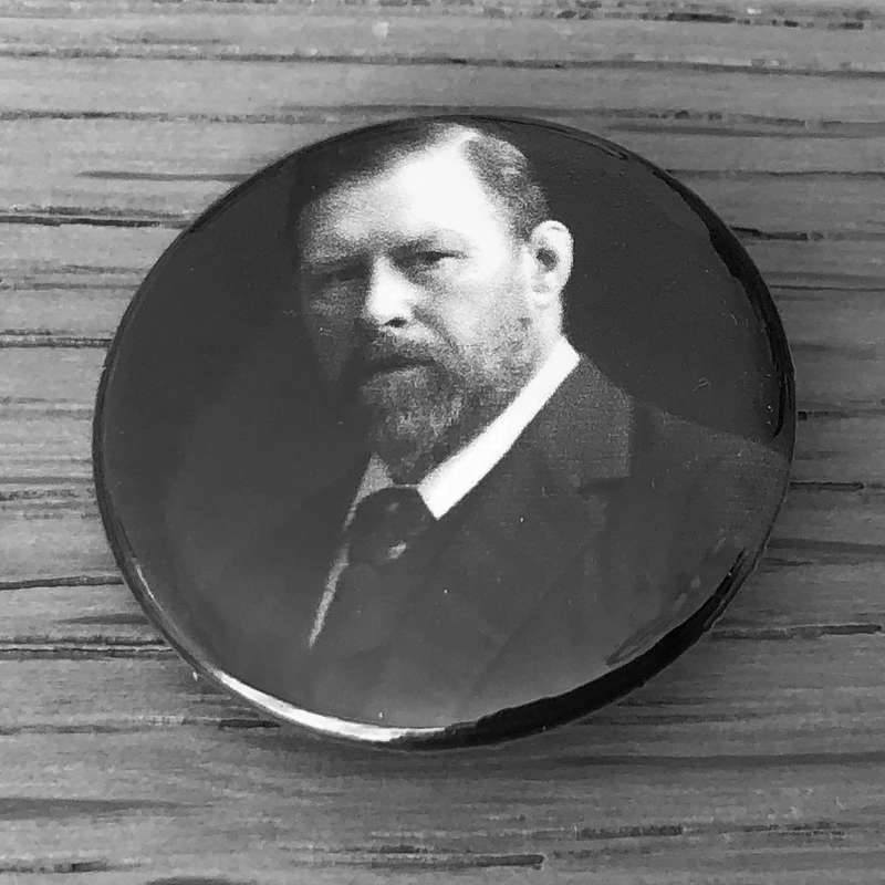 Bram Stoker 1906 Portrait (Badge)