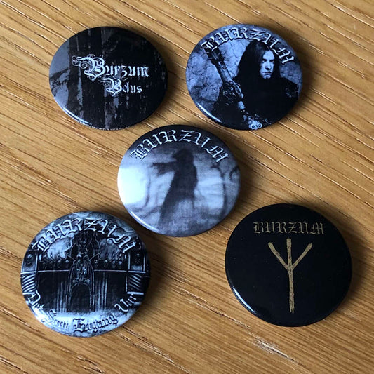 Burzum - Albums (Set 2) (Badge Pack)