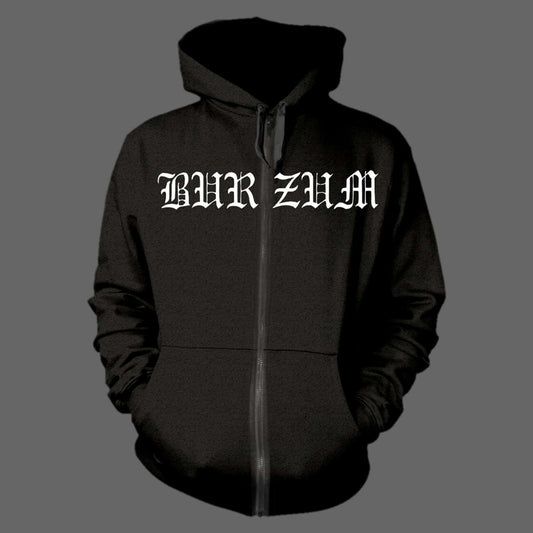 Burzum - Aske (Cover) (Full Zip Hoodie)