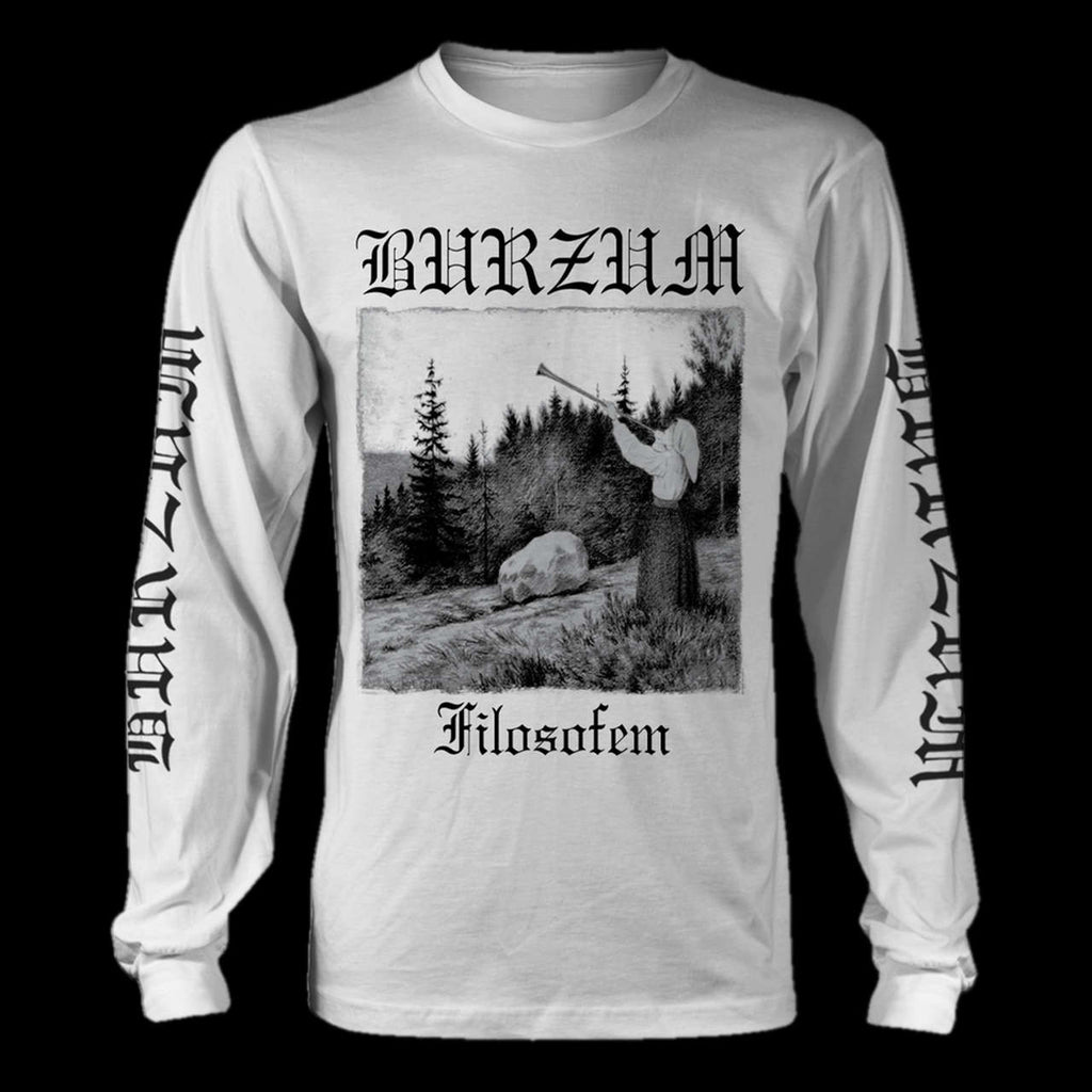 Burzum - Filosofem (White) (Long Sleeve T-Shirt)