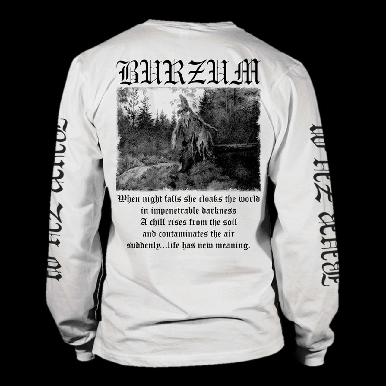 Burzum - Filosofem (White) (Long Sleeve T-Shirt)
