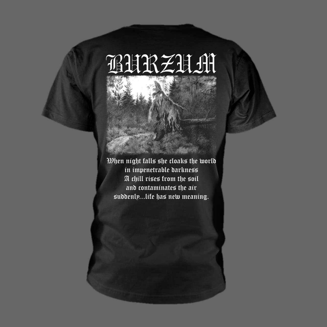 Burzum - Filosofem (White on Black) (Fitted) (T-Shirt)