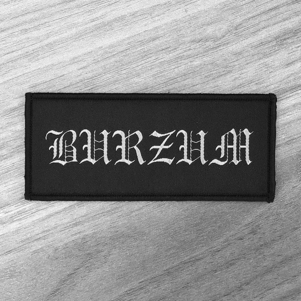 Burzum - Grey Logo (Woven Patch)