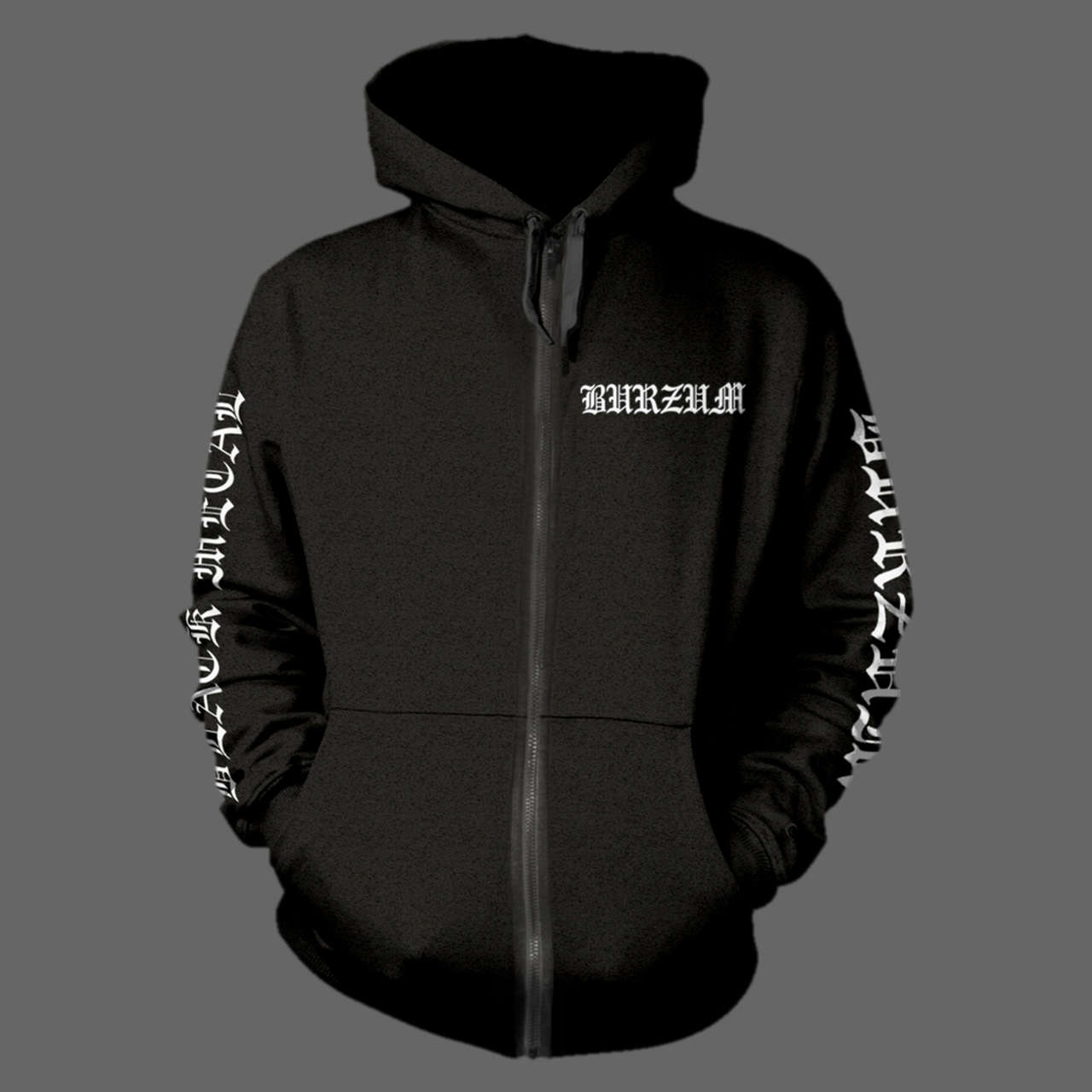 Burzum - Mr West Goes to Bergen (Full Zip Hoodie)