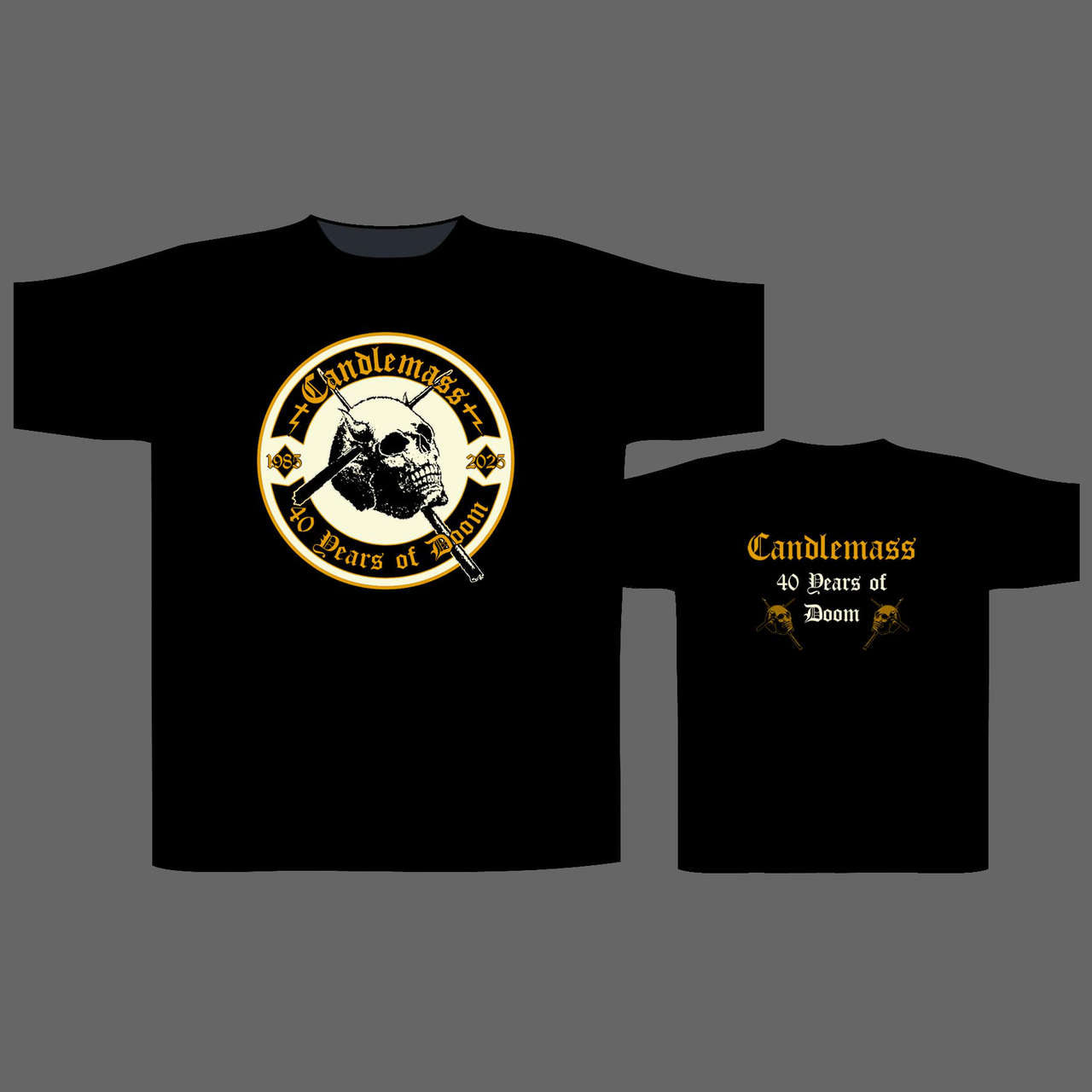 Candlemass - 40 Years of Doom (T-Shirt)