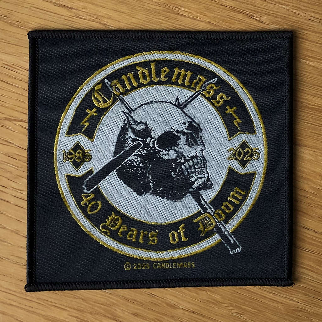 Candlemass - 40 Years of Doom (Woven Patch)