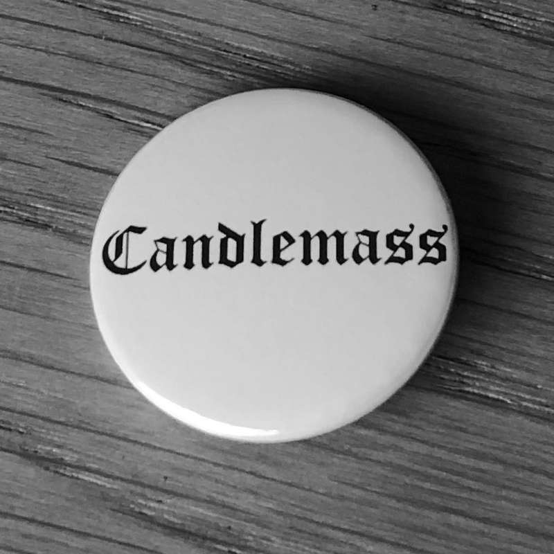 Candlemass - Black Logo (Badge)