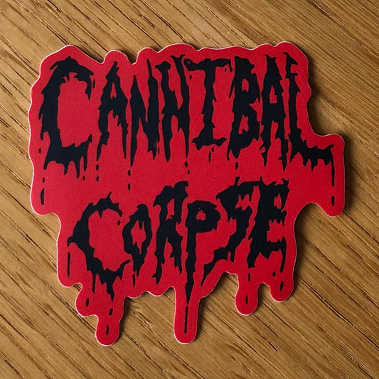 Cannibal Corpse - Black Logo (Sticker)
