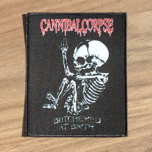 Cannibal Corpse - Butchered at Birth (Skeleton) (Printed Patch)
