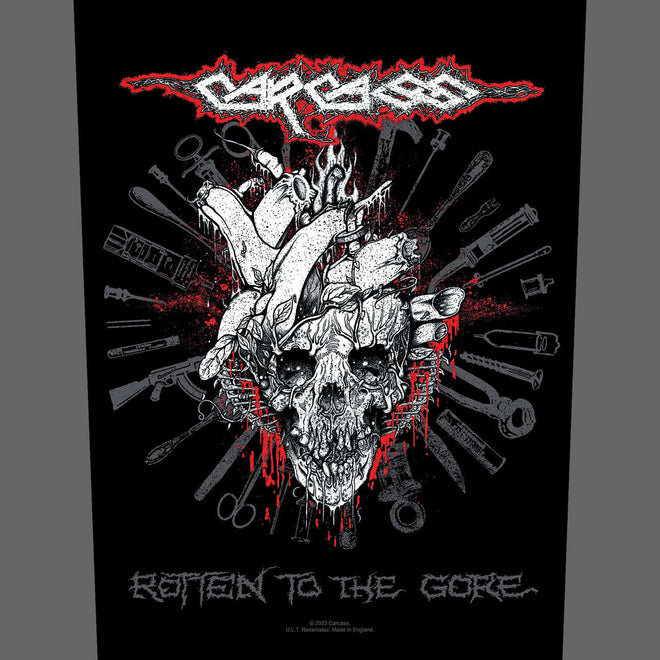 Carcass - Rotten to the Gore (Backpatch)