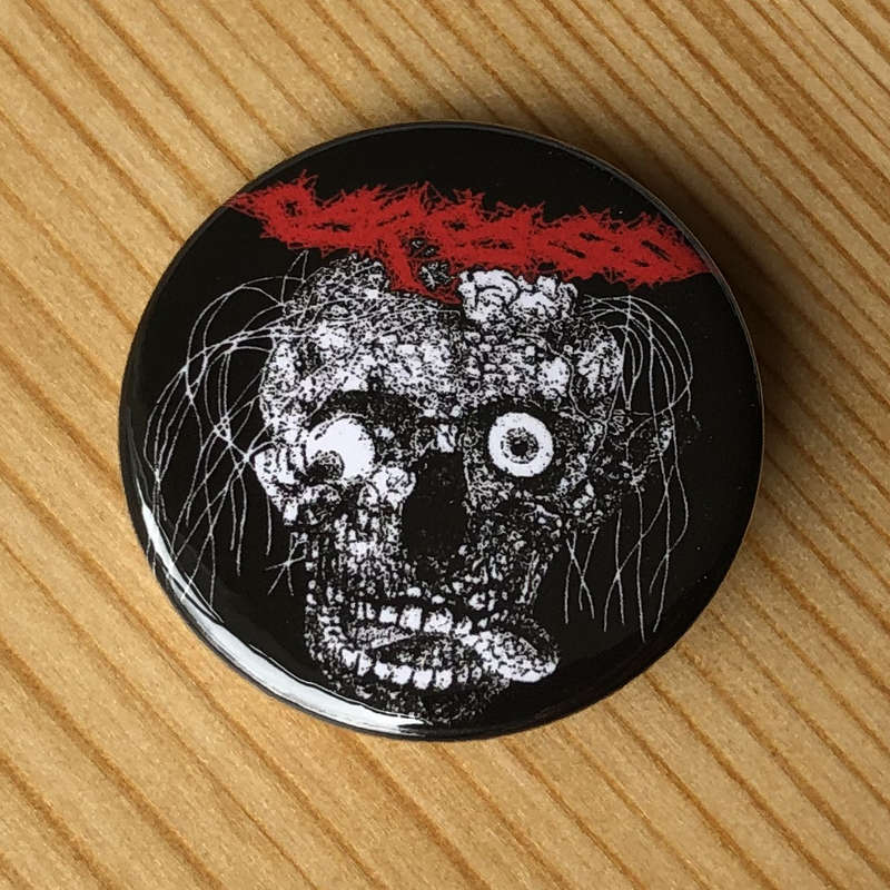 Carcass - Symphonies of Sickness (Red Logo & Skull) (Badge)