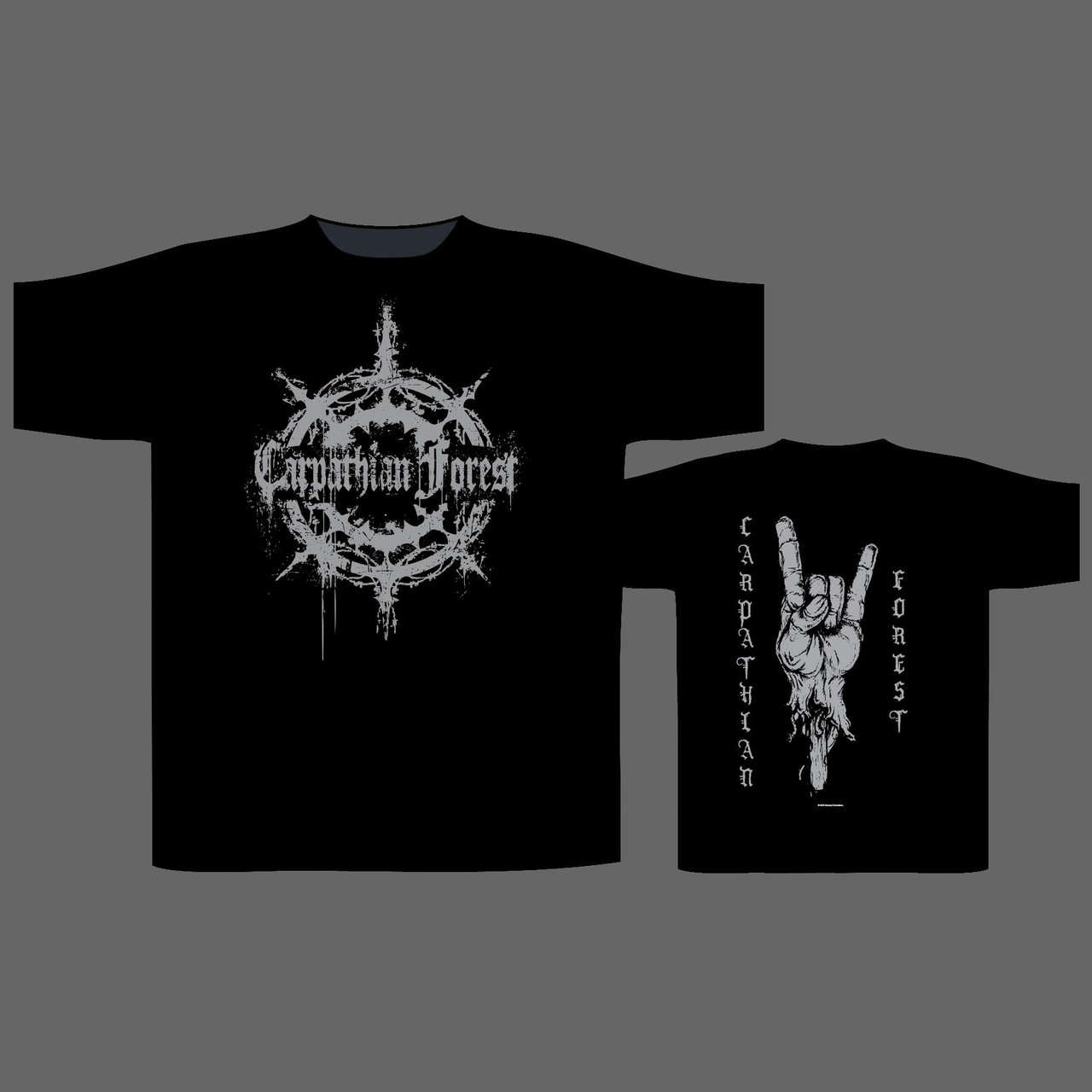 Carpathian Forest - Logo / Horns (T-Shirt)