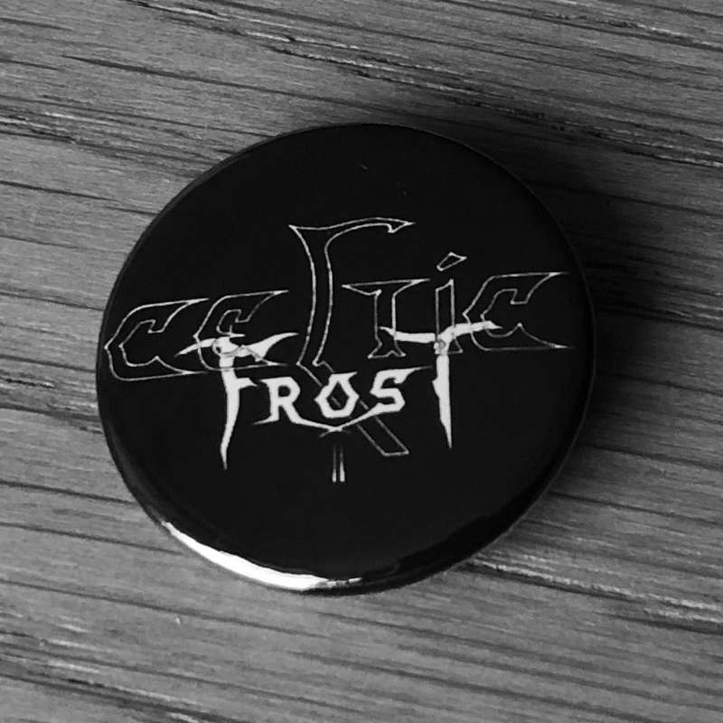 Celtic Frost - White Logo (Badge)