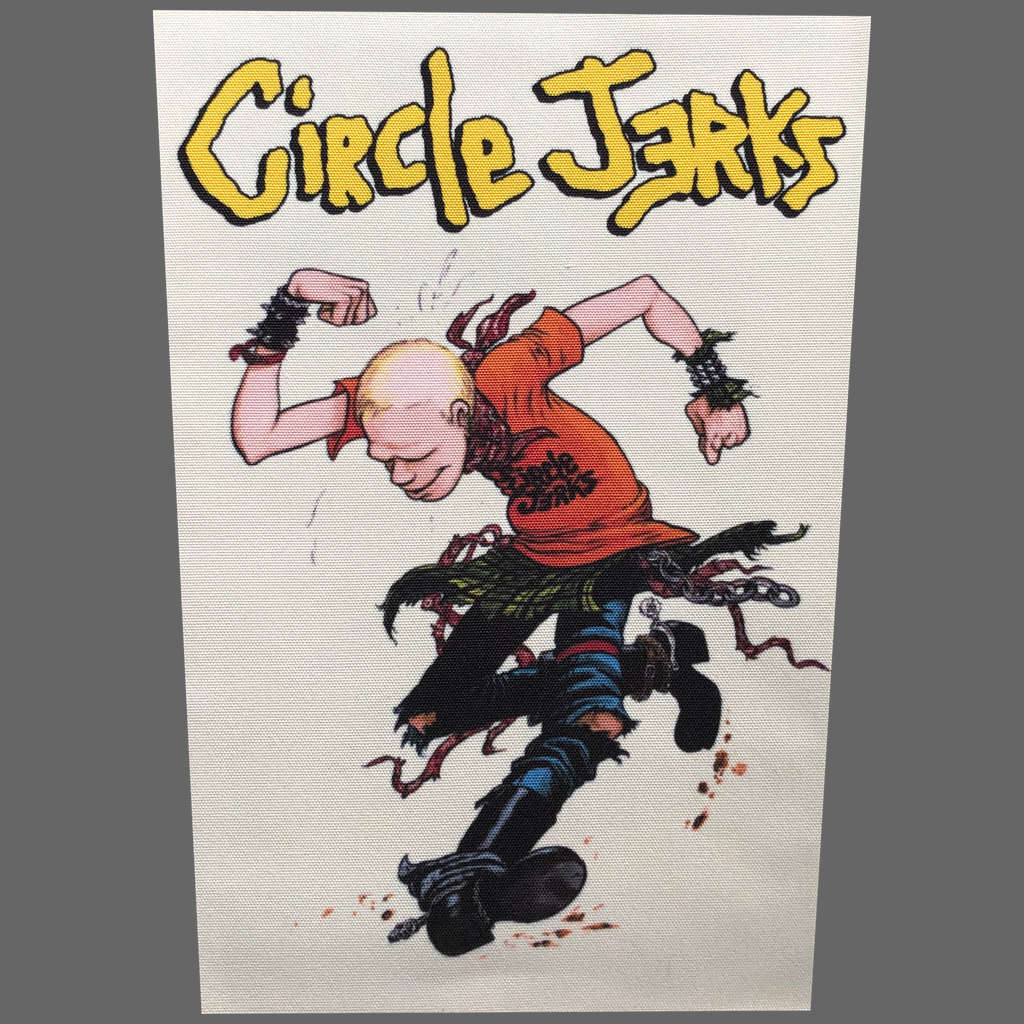Circle Jerks - Skanker (Colour) (Backpatch)