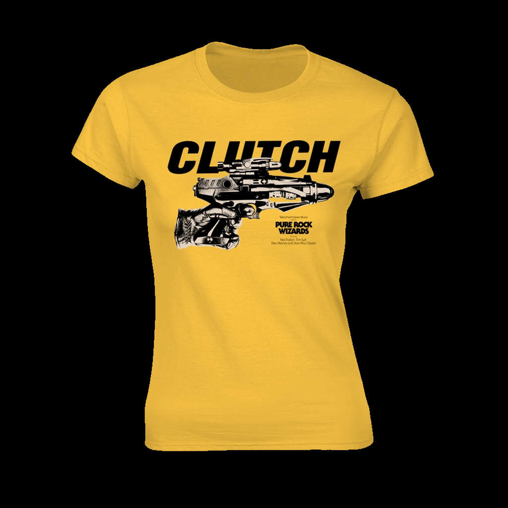 Clutch - Pure Rock Wizards (Yellow) (Women's T-Shirt)