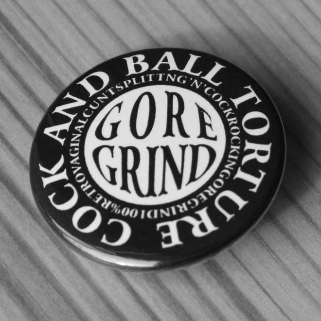 Cock and Ball Torture - Goregrind (Badge)