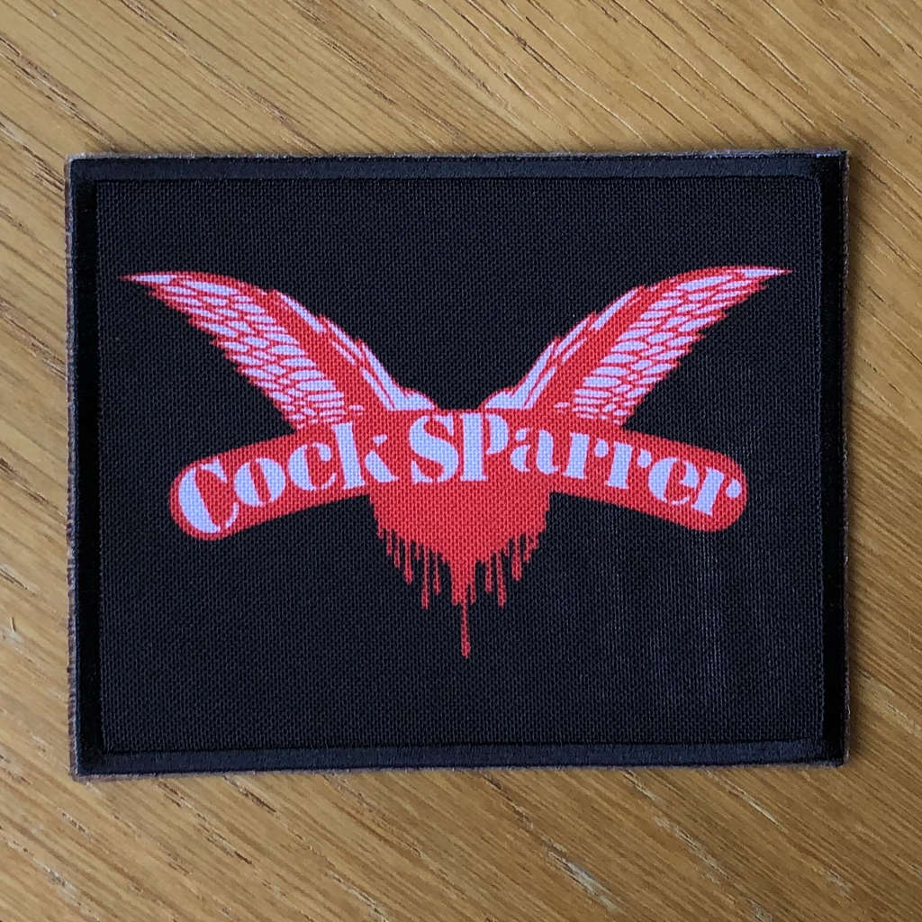 Cock Sparrer - Red Logo (Printed Patch)