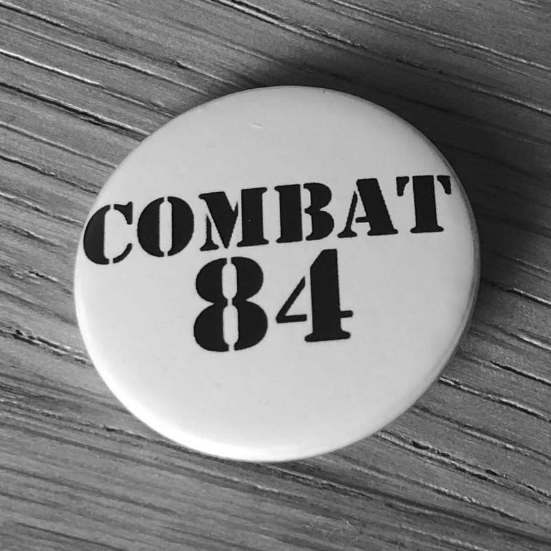 Combat 84 - Black Logo (Badge)