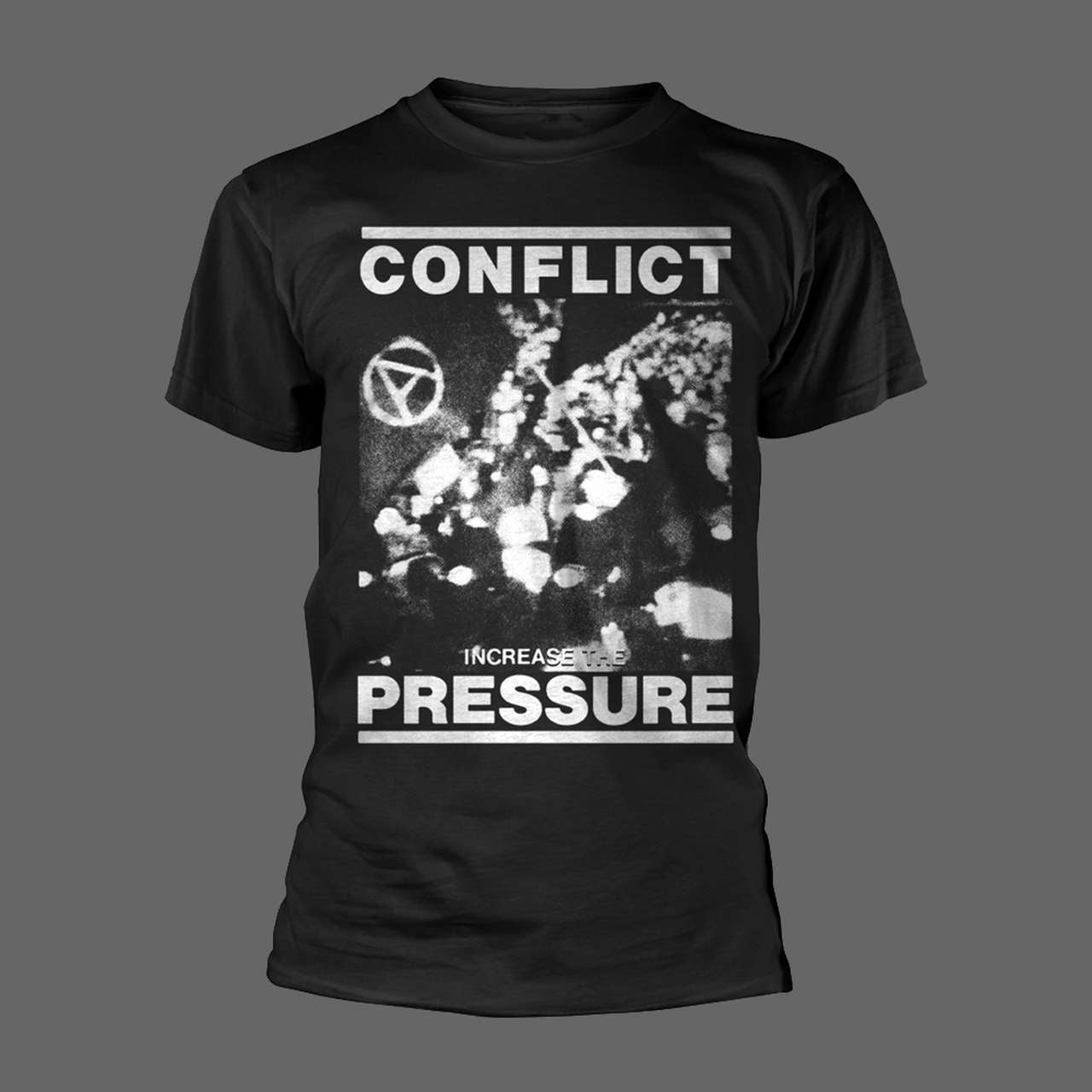 Conflict - Increase the Pressure (Black) (T-Shirt)