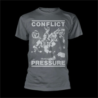 Conflict - Increase the Pressure (Grey) (T-Shirt)