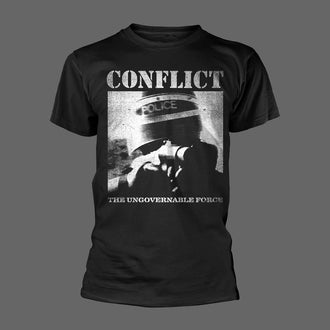 Conflict - The Ungovernable Force (Black) (T-Shirt)