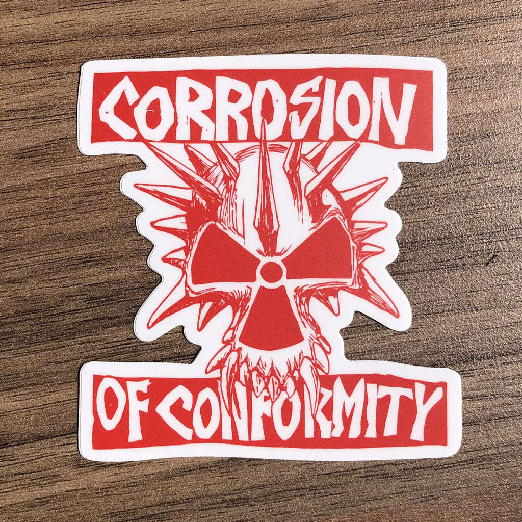 Corrosion of Conformity - Red Logo (Sticker)