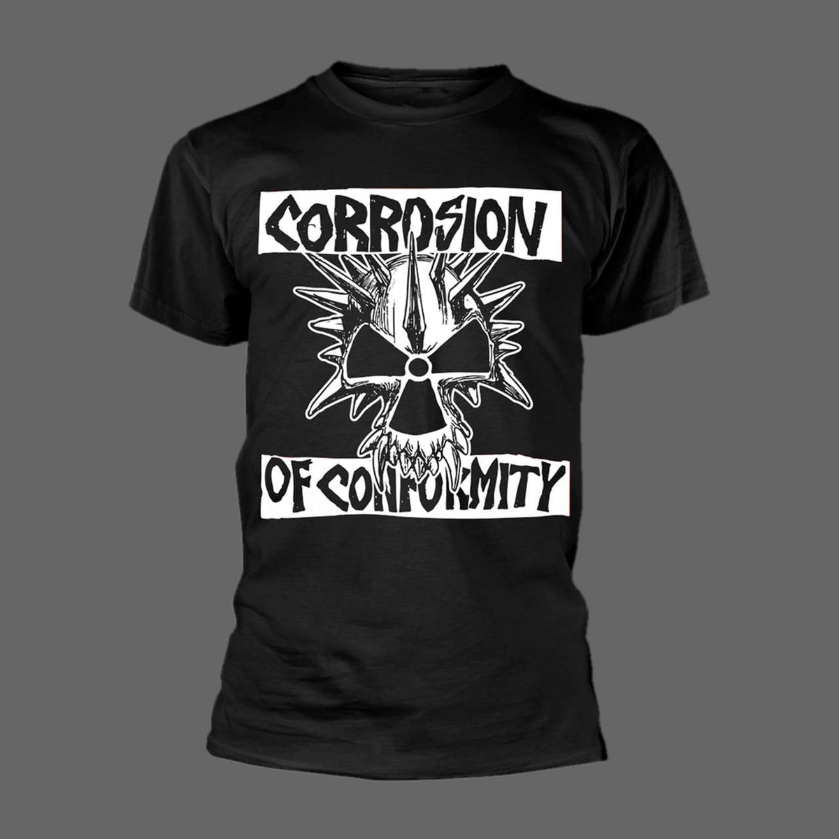 Corrosion of Conformity - White Logo (Fitted) (T-Shirt)