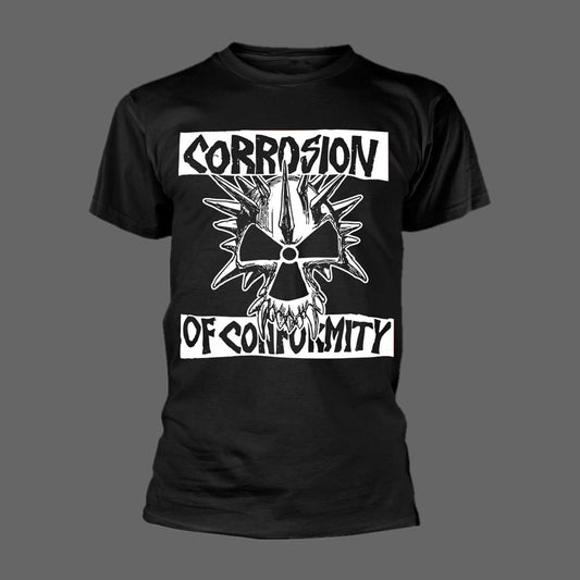 Corrosion of Conformity - White Logo (Fitted) (T-Shirt)
